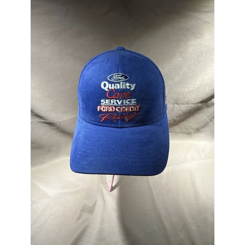 VTG Dale Jarrett #88 Hat Robert Yates Ford Quality Care NASCAR Chase 100% Cotton